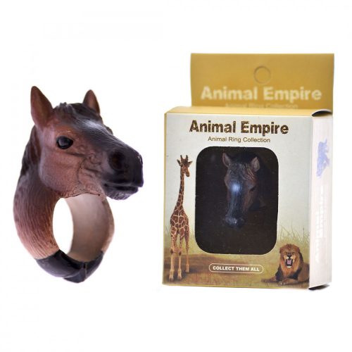 Animal Empire játék gyűrű lófejes