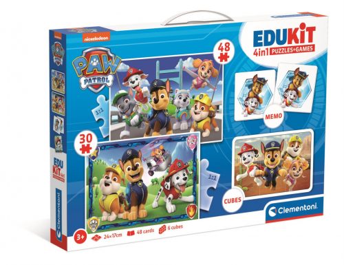 Clementoni Edukit, Paw Patrol - Mancs őrjárat 4 az 1-ben Játékgyűjtemény