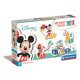 Clementoni puzzle - Disney Mickey és barátai, 3, 6, 9, 12 db-os