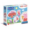 Puzzle, Peppa malac, 3-12 db