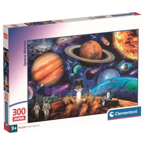 Clementoni Space Mission Super Puzzle, Űrküldtetés, 300 db-os