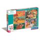 Clementoni Super color, Disney klasszikusok puzzle, 3x48 db