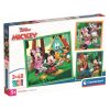 Clementoni Super color Disney, Mickey és barátai Puzzle, 3 x 48 db-os