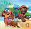 Clementoni Super color Nickelodeon, Paw Patrol - Mancsa őrjárat Puzzle, 3 x 48 db-os