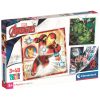 Clementoni Super color, Marvel Bosszúállók puzzle, 3 x 48 db-os