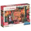 Clementoni Classic Christmas Collection, Karácsonyi Játékbolt puzzle, poszterrel 500 db-os