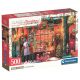 Clementoni Classic Christmas Collection, Karácsonyi Játékbolt puzzle, poszterrel 500 db-os