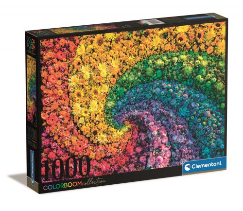 Clementoni, Örvény virágokból puzzle, 1000 db