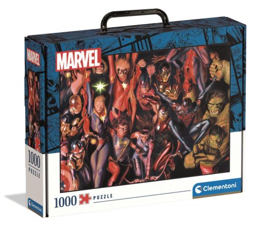 Clementoni, Marvel - Busszúállók puzzle, 1000 db