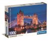 Clementoni, Tower Bridge éjjel puzzle poszterrel, 1000 db