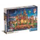 Clementoni, Mesebeli palota puzzle poszterrel, 1000 db