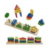 Wooden Toys - Fa montessori formafelismerő