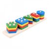 Wooden Toys - Fa montessori formafelismerő