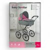 Nagykerekű Deluxe babakocsi - Lovely Baby Stroller