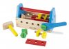 Melissa & Doug Fa Készségfejlesztő Játék, Szerszám- és Barkácskészlet