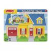 Melissa & Doug Hangos Puzzle, A Ház Körül