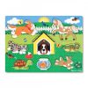 Melissa & Doug Fa Készségfejlesztő Játék, Háziállatok Puzzle