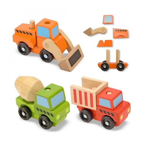 Melissa & Doug Fa jármű, Építkezés