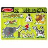 Melissa & Doug Hangos Puzzle, Állatkert