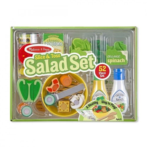 Melissa & Doug Sütés-Főzés, Saláta Szett