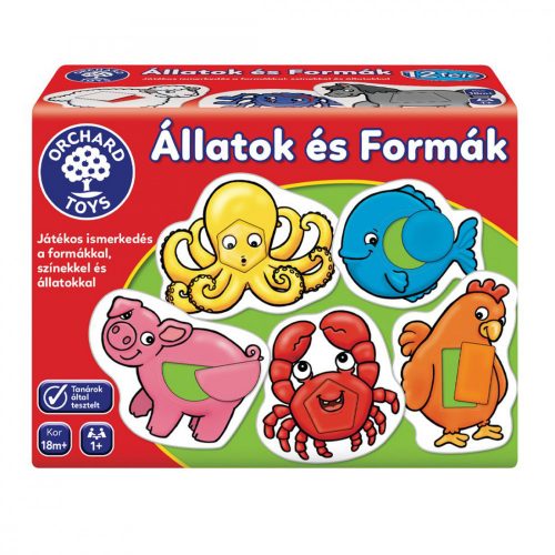 Orchard Toys, Állatok És Formák