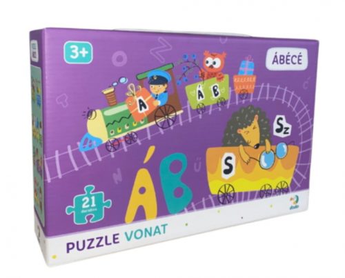 Dodo Puzzle magyar ABC vonat 21 db-os