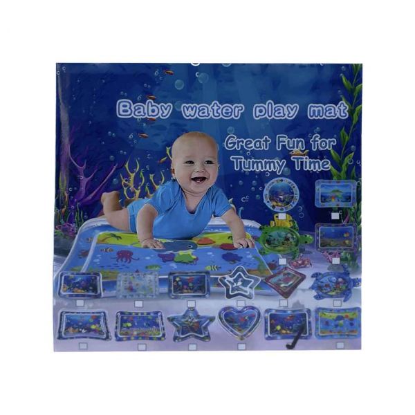 Vízzel tölthető interaktív baba matrac, hasalómatrac